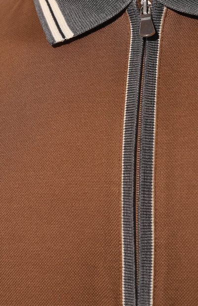 Хлопковое поло GRAN SASSO, арт. 60147/74219, фото 5