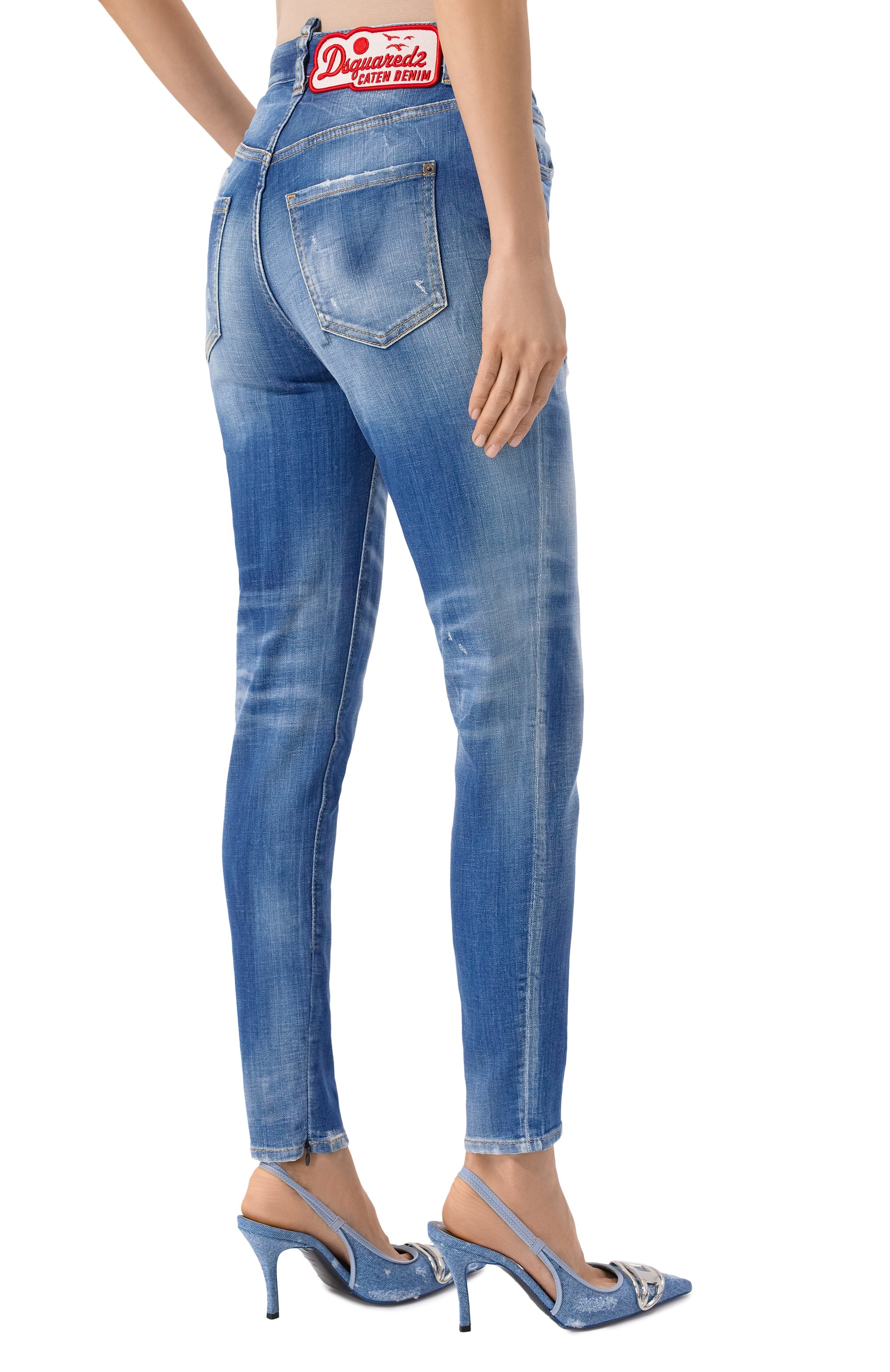 Джинсы twiggy DSQUARED2, арт. S72LB0829/S30342, фото 4