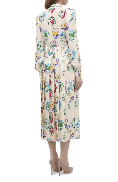 Шелковое платье ALESSANDRA RICH, арт. FAB2220-F2917, фото 4