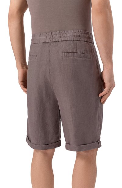Льняные шорты BRUNELLO CUCINELLI, арт. M243DU0020, фото 4