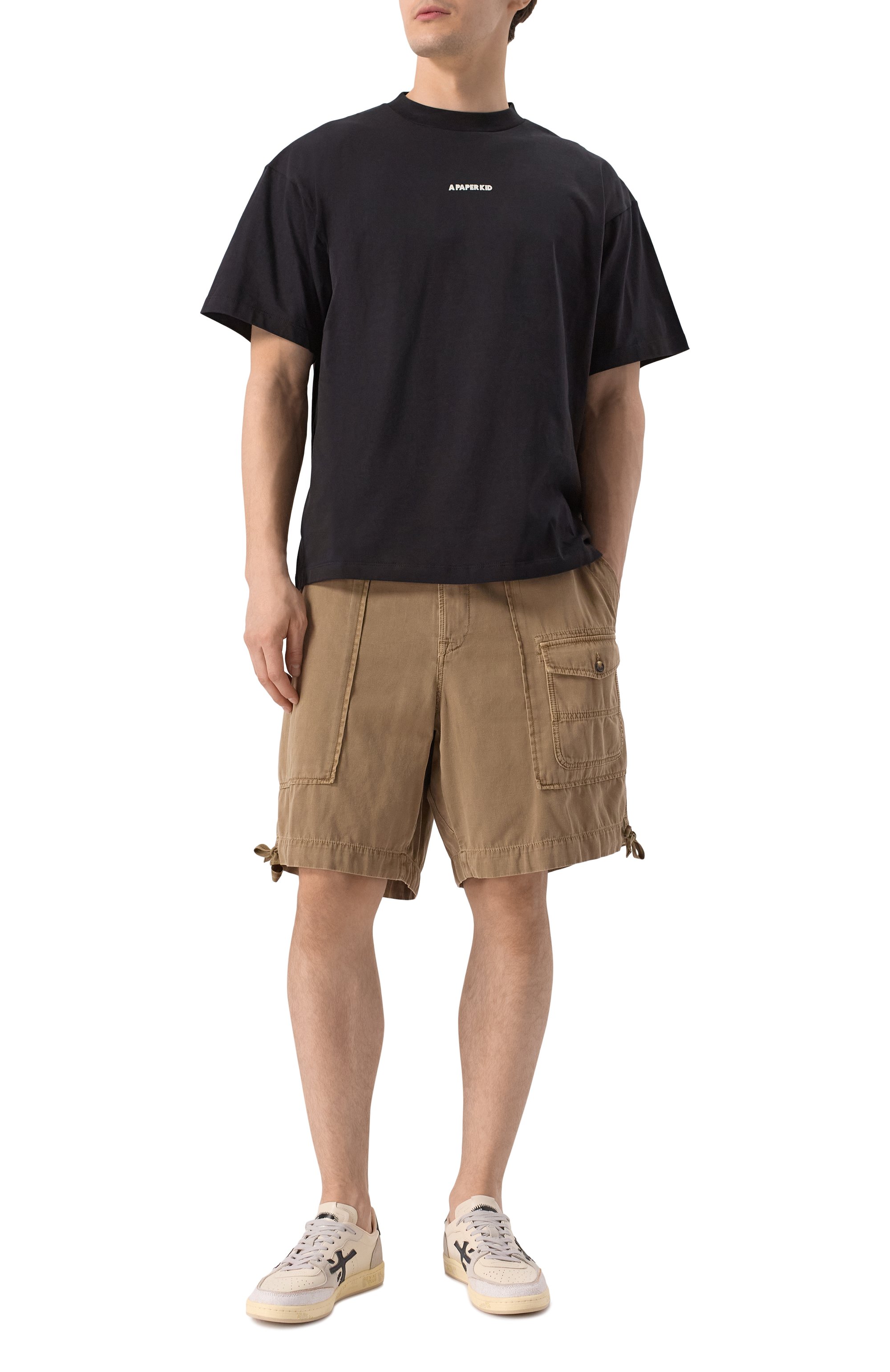 Хлопковые шорты MOSCHINO, арт. A0349/0221, фото 2