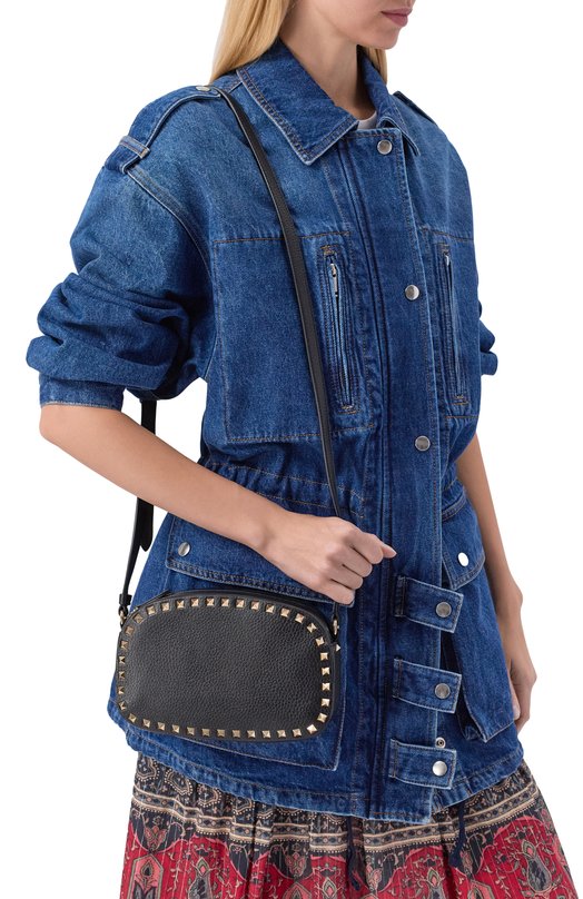Сумка Rockstud Valentino 7W2B0S17/VSF Чёрный  7W2B0S17/VSF Фото 2