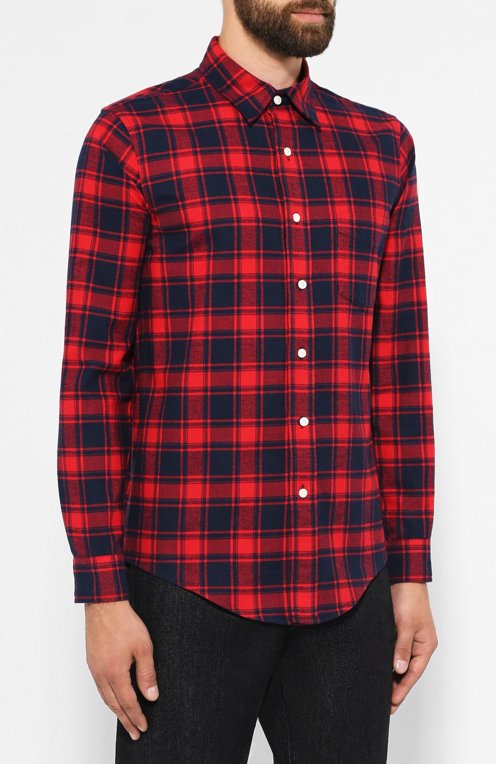 Хлопковая рубашка MONCLER GENIUS, арт. E2-091-52015-05-54ACK, фото 3