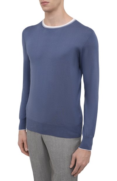 Джемпер из хлопка и кашемира FIORONI, арт. MK22609A3, фото 3