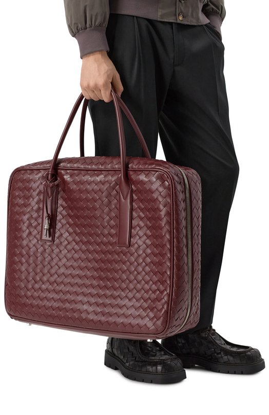 Дорожная сумка Bottega Veneta 765620/V2HL1 Бордовый  765620/V2HL1 Фото 2
