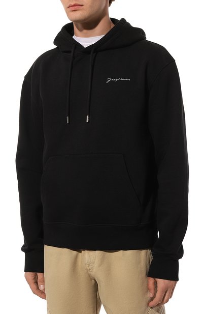 Хлопковое худи JACQUEMUS, арт. 22H/245JS310-2120, фото 3