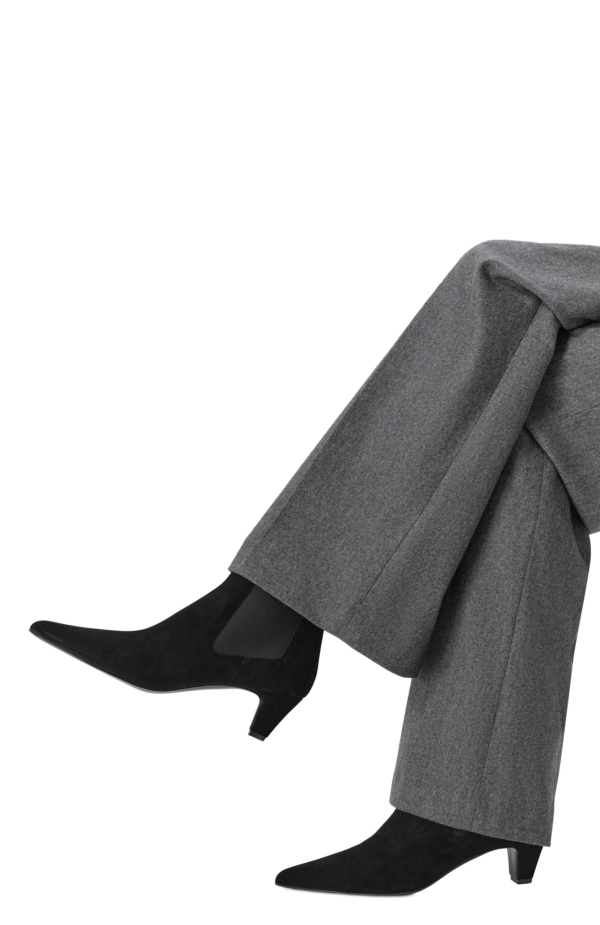 Замшевые ботильоны FABI черного цвета по цене 67350 руб., арт. FD9167/ASIAG0, фото 2 Замшевые ботильоны FABI, арт. FD9167/ASIAG0, фото 2