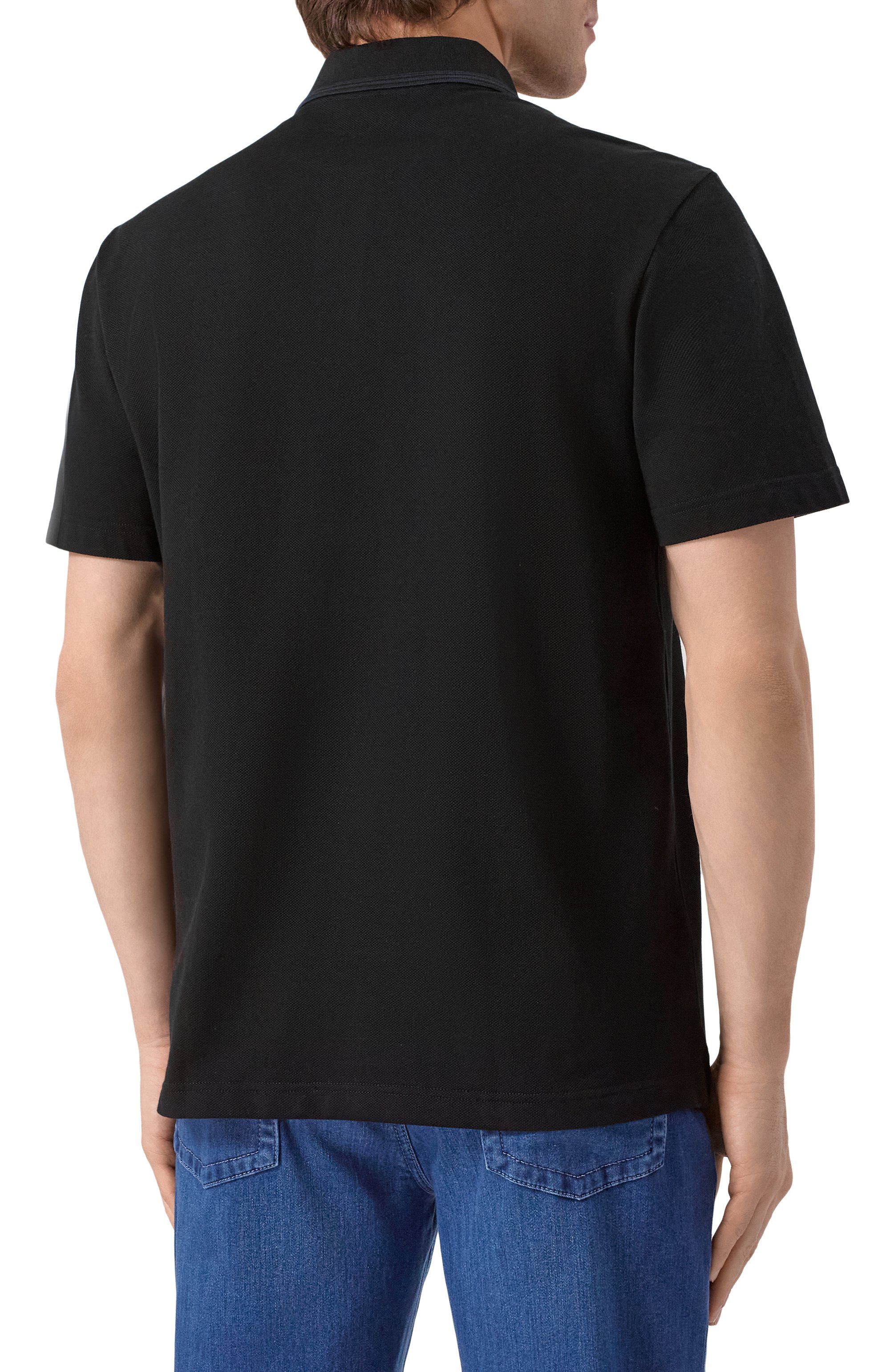 Хлопковое поло BRIONI, арт. UJTA0L/PA627, фото 4