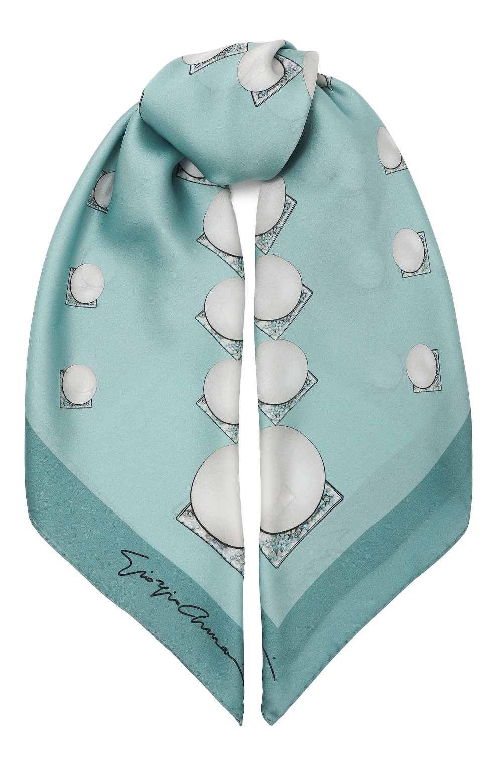 Шелковый платок GIORGIO ARMANI, арт. 795318/4R151, фото 1