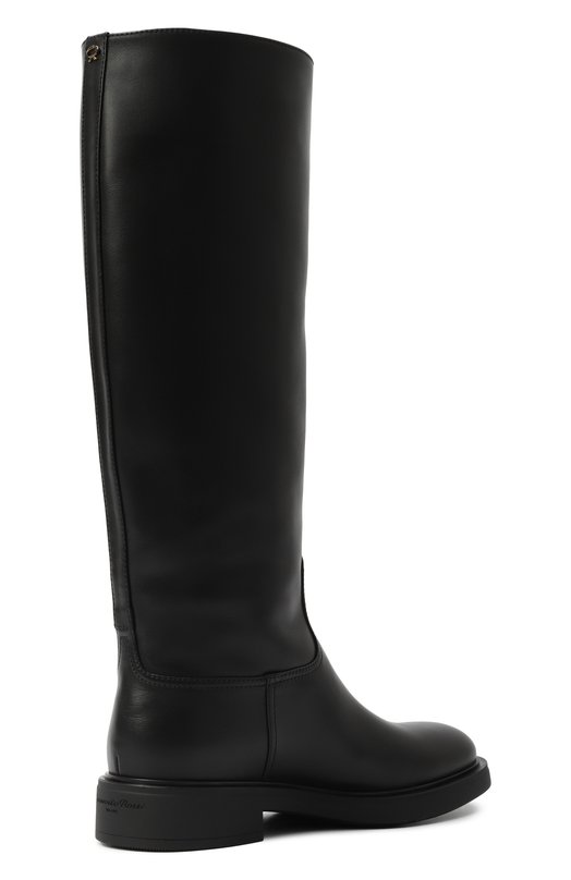 Кожаные сапоги Ascott Gianvito Rossi G80128.20G0M.CLNNER0 Чёрный  G80128.20G0M.CLNNER0 Фото 5