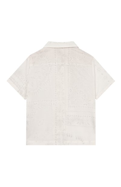 Хлопковая рубашка ELEVENTY кремового цвета по цене 18250 руб., арт. EY5P61/P0582_001, фото 2 Хлопковая рубашка ELEVENTY, арт. EY5P61/P0582_001, фото 2