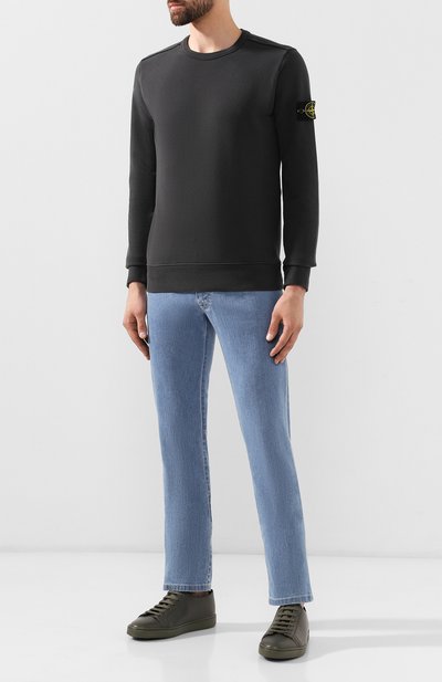 Хлопковый свитшот STONE ISLAND, арт. 711562720, фото 2