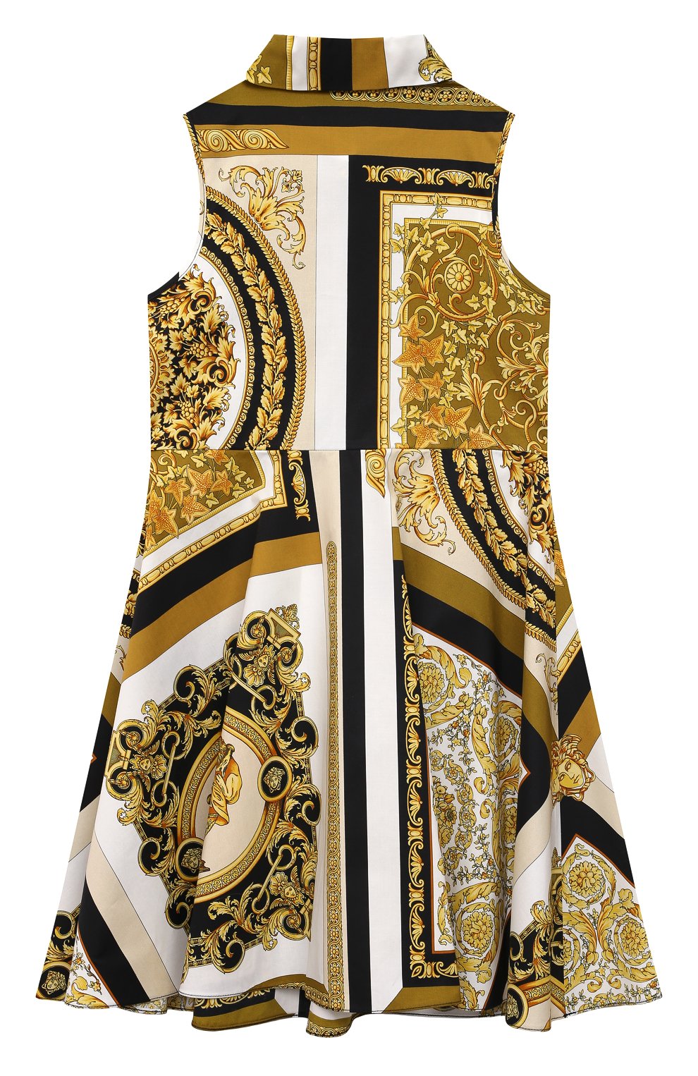 Хлопковое платье VERSACE, арт. 1000022/1A00306/4A-6A, фото 2