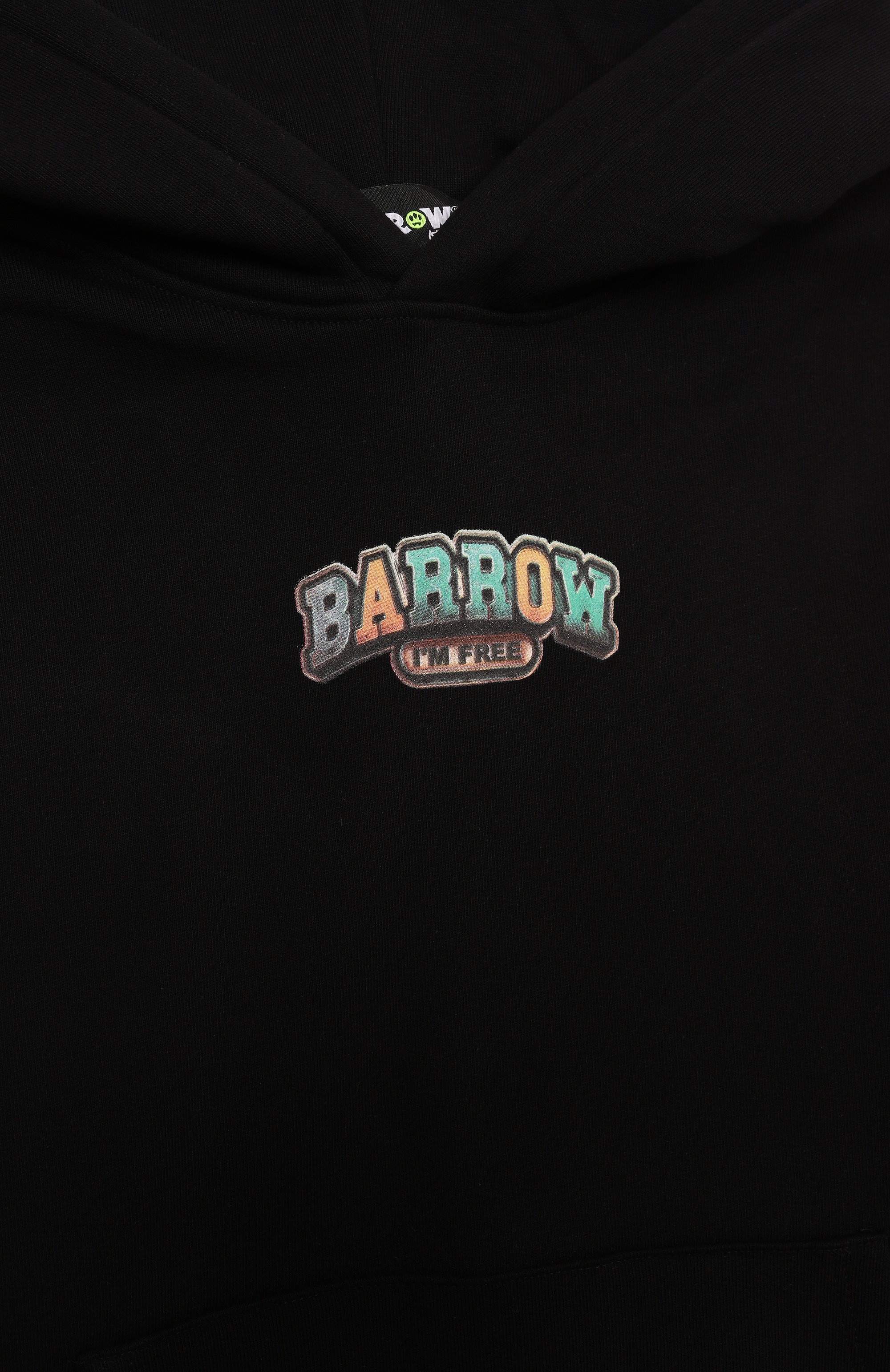 Хлопковое худи BARROW, арт. F5BKJUHS224, фото 3