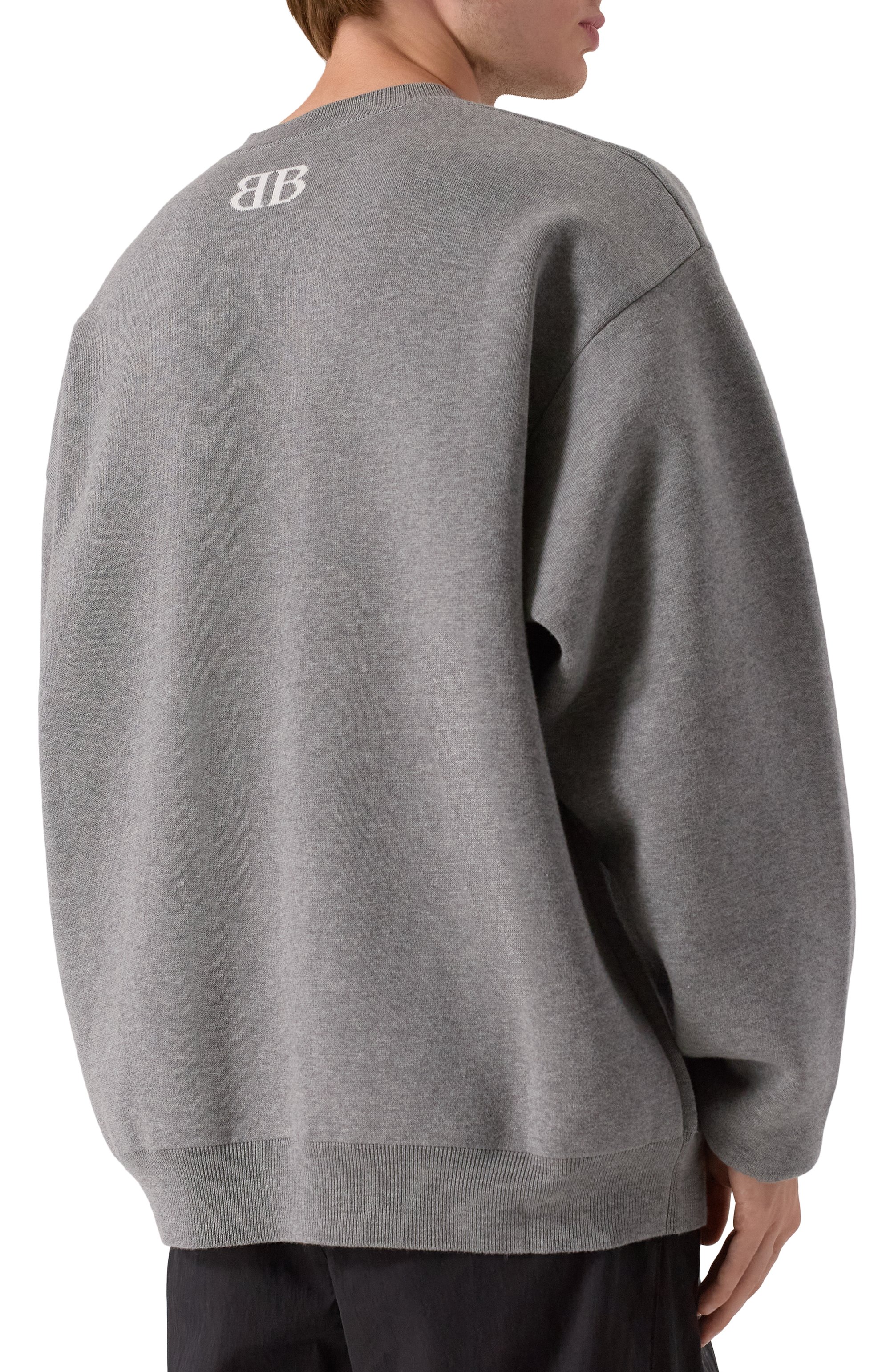 Хлопковый свитер BALENCIAGA, арт. 818422/T3368, фото 4