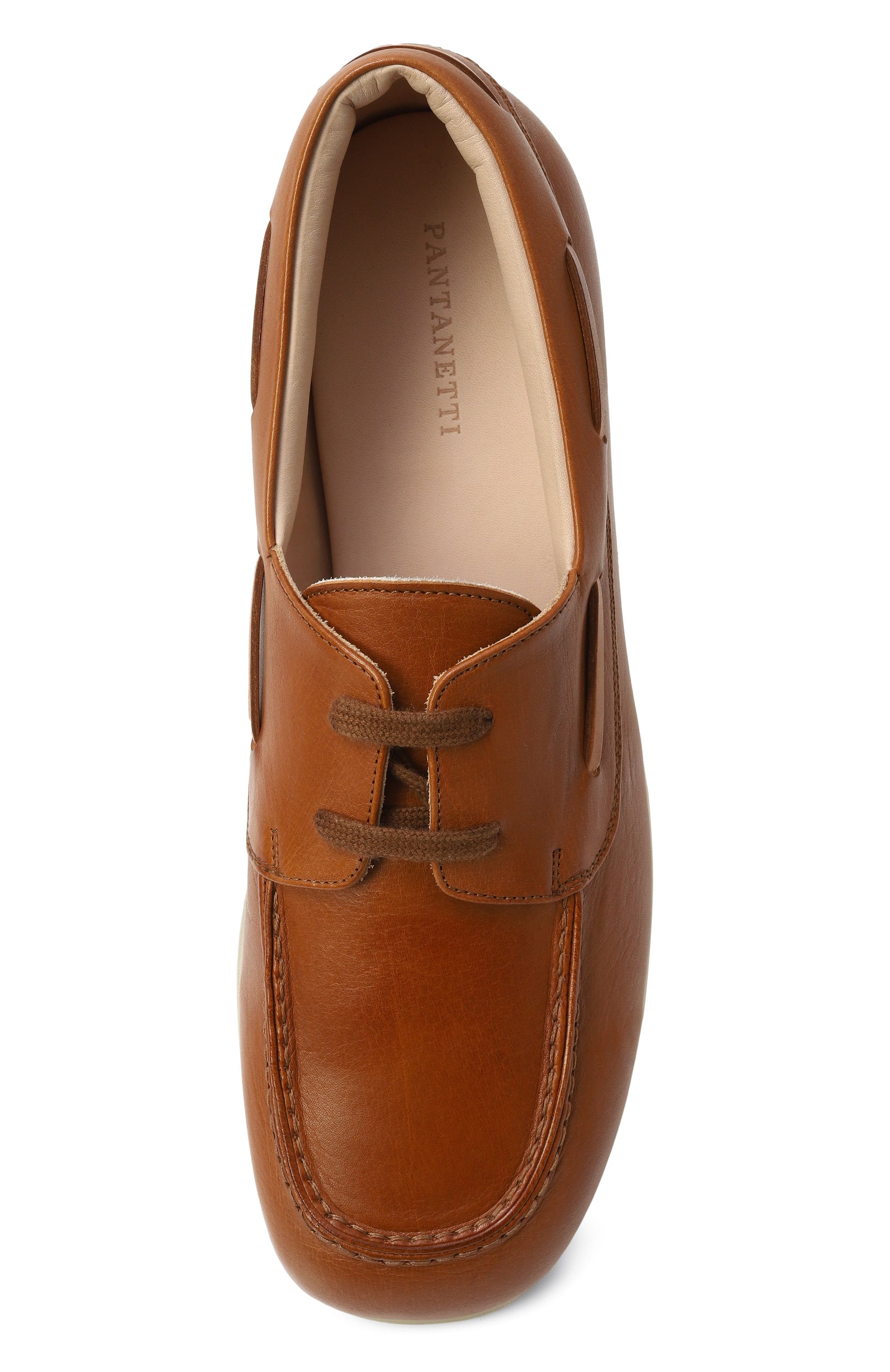 Кожаные топсайдеры PANTANETTI, арт. 18905E, фото 6