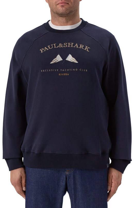 Свитшот Paul&Shark 15311840/3XL-6XL Синий  15311840/3XL-6XL Фото 3