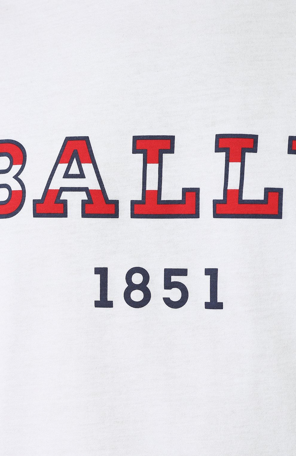 Хлопковая футболка BALLY, арт. M5CA461F-7S254/10, фото 5