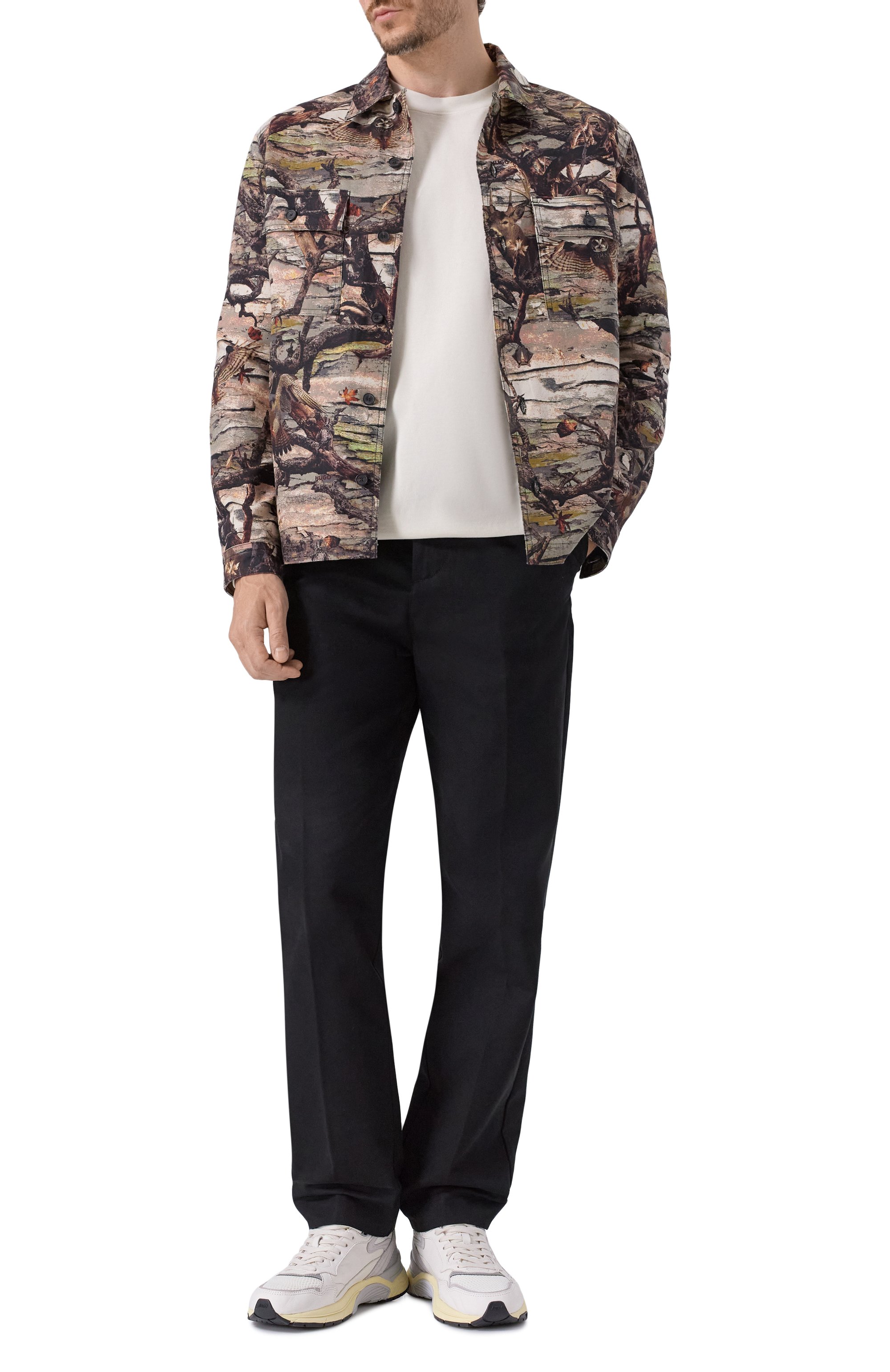 Хлопковая рубашка HUGO, арт. 50549747, фото 2