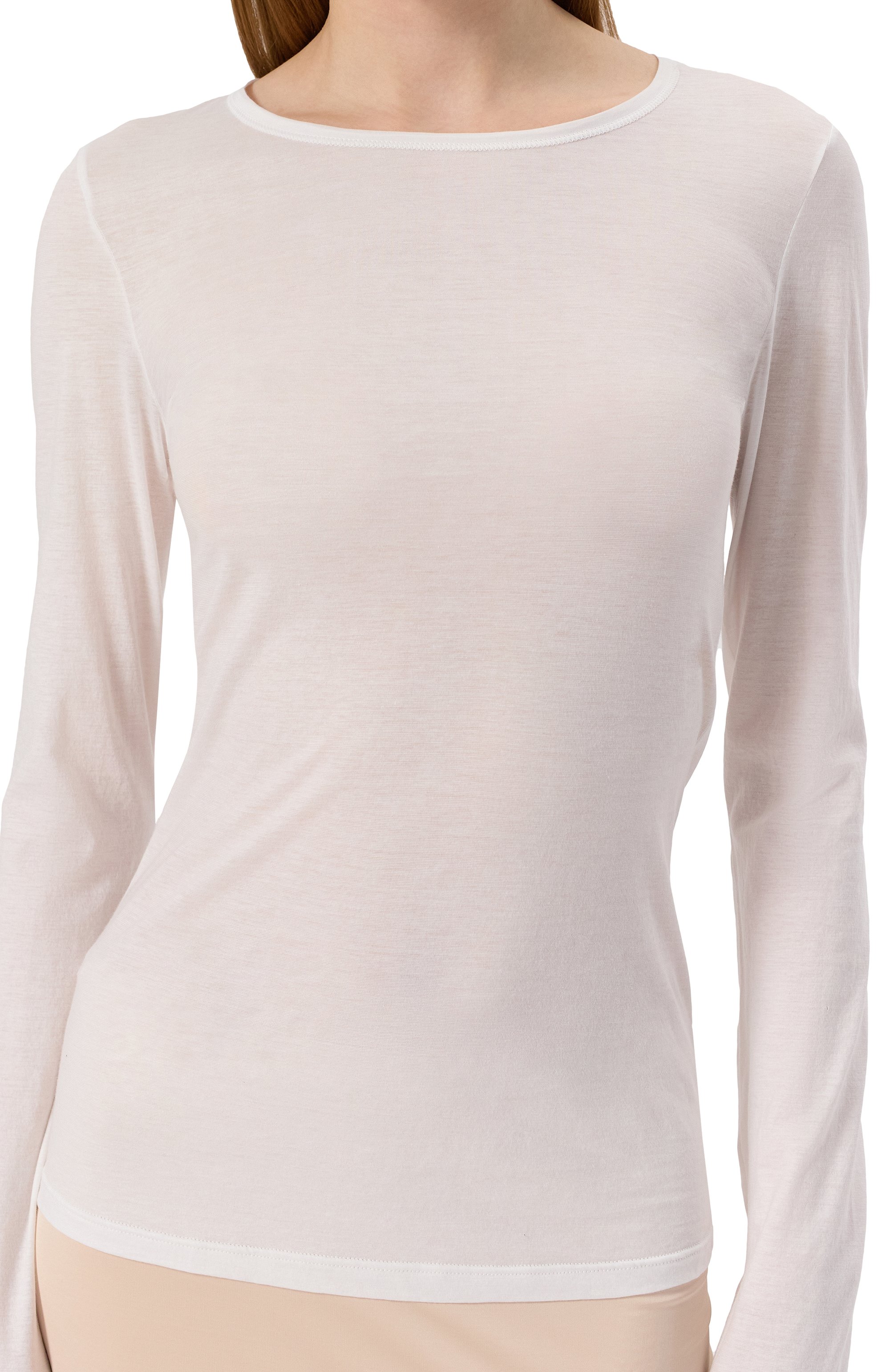 Хлопковый лонгслив HANRO, арт. 071829, фото 5