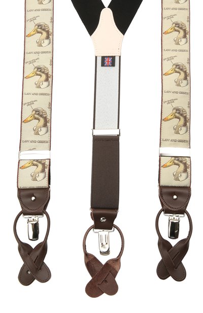 Шелковые подтяжки ALBERT THURSTON, арт. 55/2431, фото 2