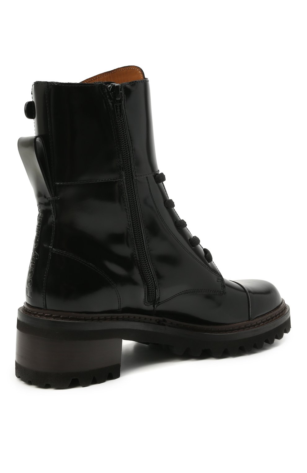 Кожаные ботинки mallory SEE BY CHLOÉ, арт. SB33080A/12280, фото 4