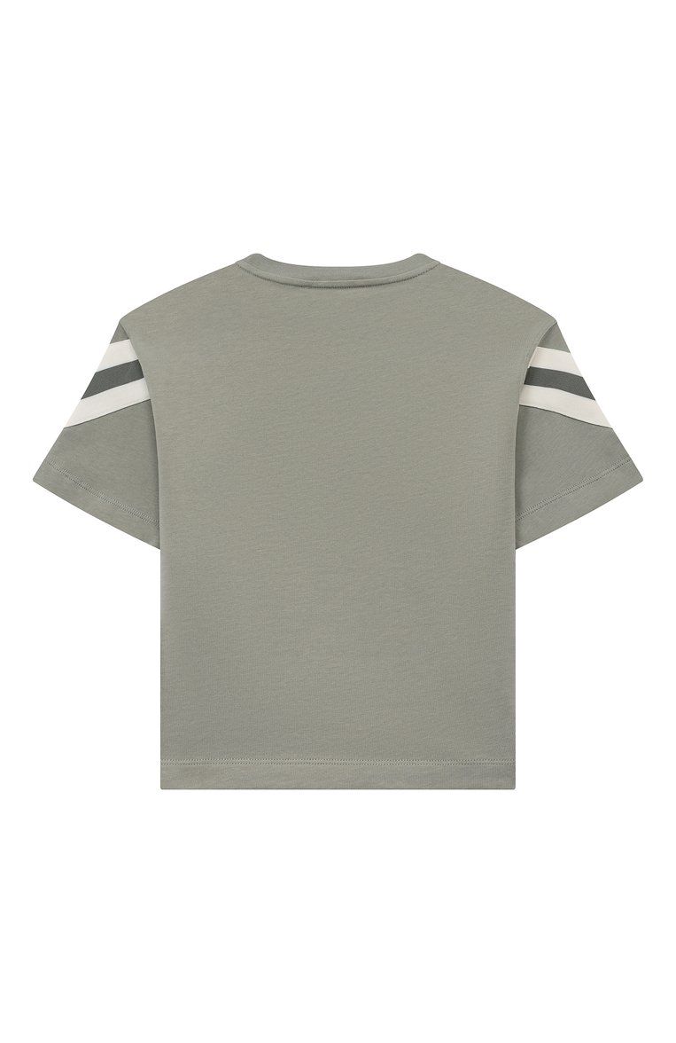 Хлопковая футболка EMPORIO ARMANI, арт. 3D4TJ8/1JWZZ, фото 2