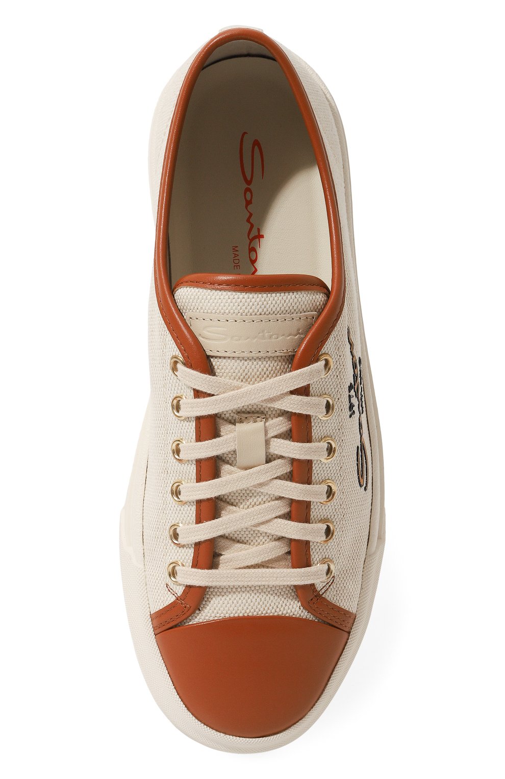 Комбинированные кеды SANTONI, арт. WBGT61137PNNTDNLE55, фото 6