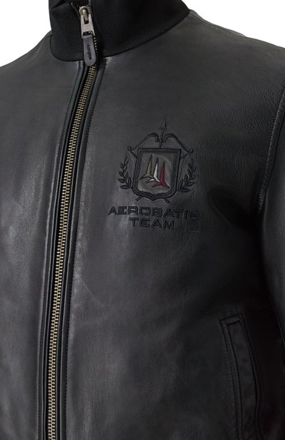 Кожаный бомбер AERONAUTICA MILITARE, арт. 251PN5043PL199, фото 5