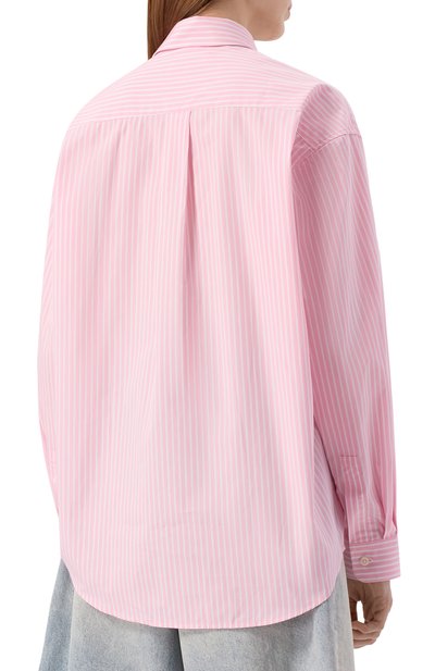 Хлопковая рубашка sporty & rich x hotel du cap-eden-roc SPORTY AND RICH, арт. SI00760673ST64, фото 4