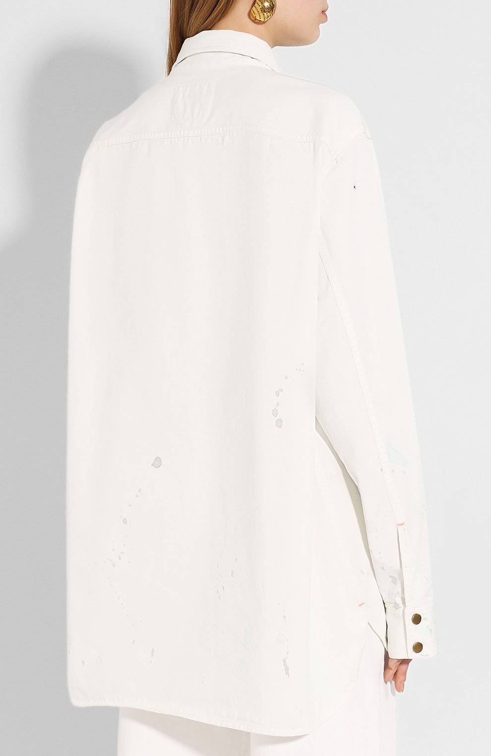 Джинсовая рубашка ACNE STUDIOS, арт. CB0012/W, фото 4