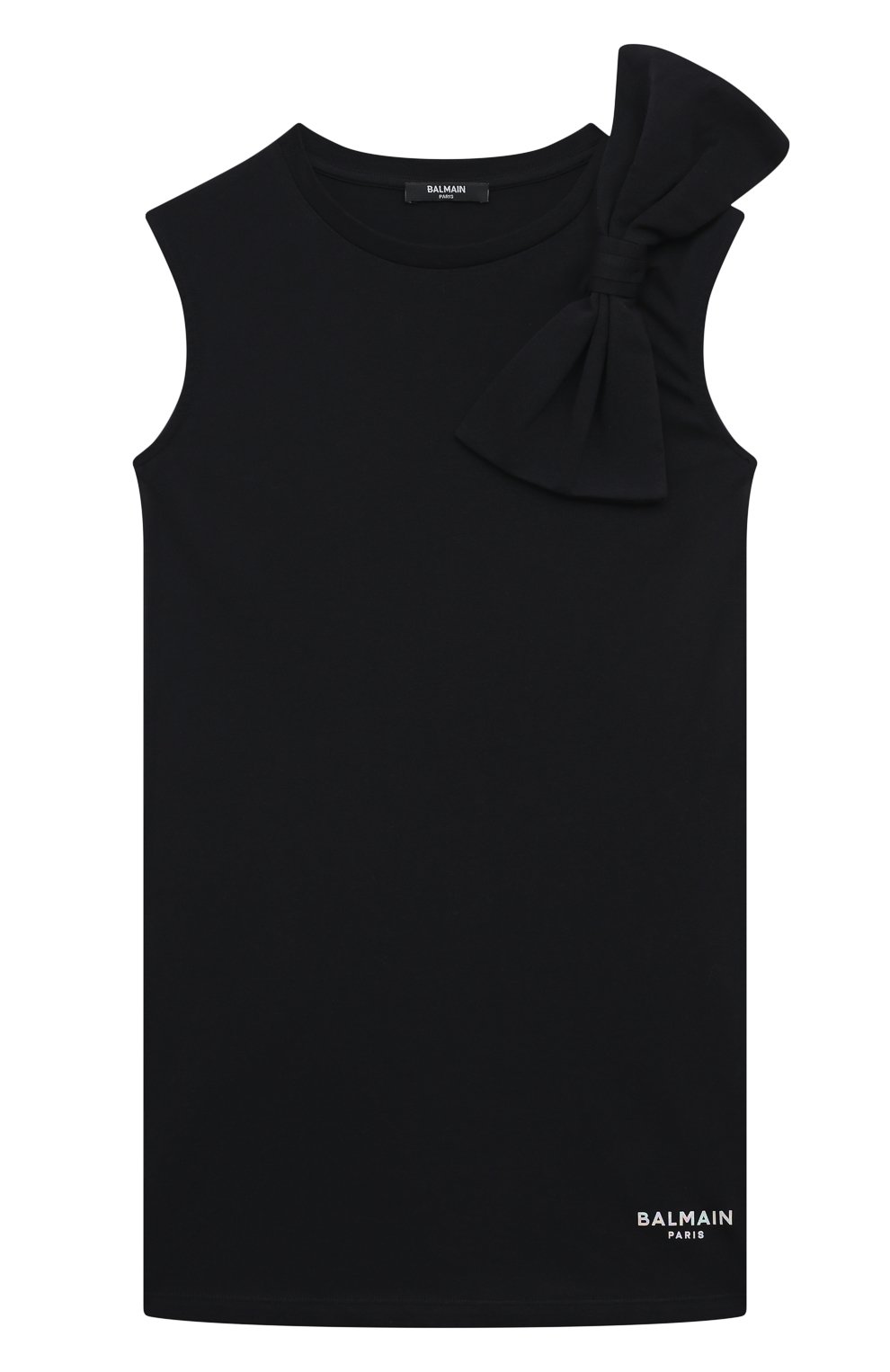 Хлопковое платье BALMAIN, арт. BU1A42, фото 1