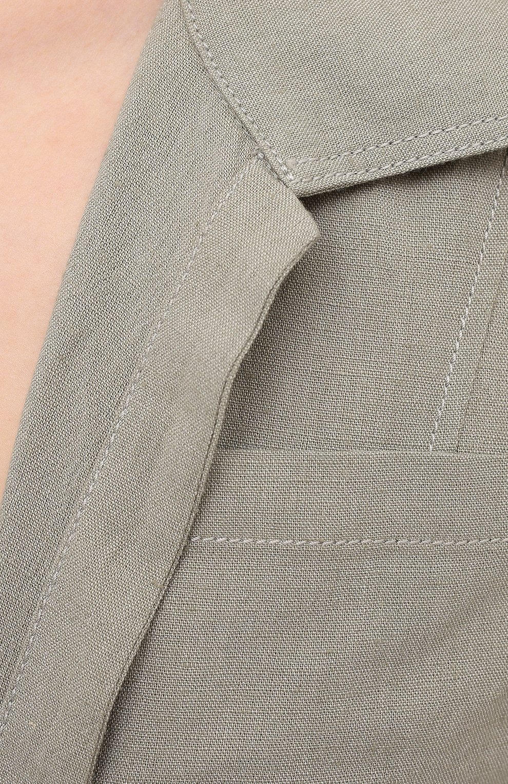Рубашка из льна и вискозы JACQUEMUS, арт. 211SH05/111530, фото 5