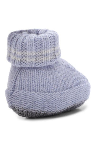 Пинетки из шерсти и кашемира BABY T, арт. 26AI073SA, фото 3
