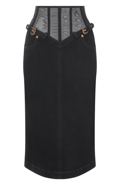 Женская джинсовая юбка VERSACE JEANS COUTURE, арт. 78HAE853/DW040L54