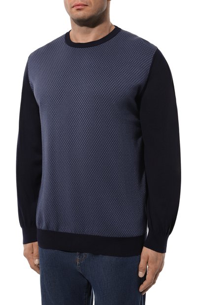 Хлопковый джемпер CANALI, арт. C0012B/MK02060, фото 3