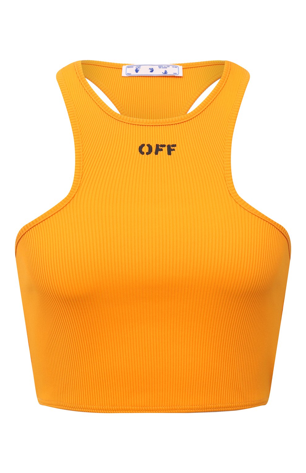 Бра-топ OFF-WHITE оранжевого цвета по цене 31000 руб., арт. 0WAD086F21JER002, фото 1 Бра-топ OFF-WHITE, арт. 0WAD086F21JER002, фото 1