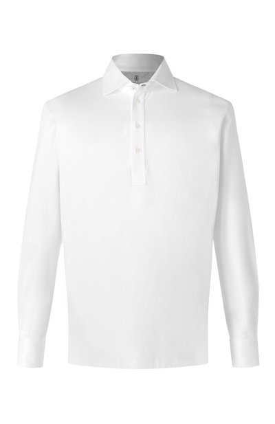 Мужское хлопковое поло BRUNELLO CUCINELLI, арт. M0B133914