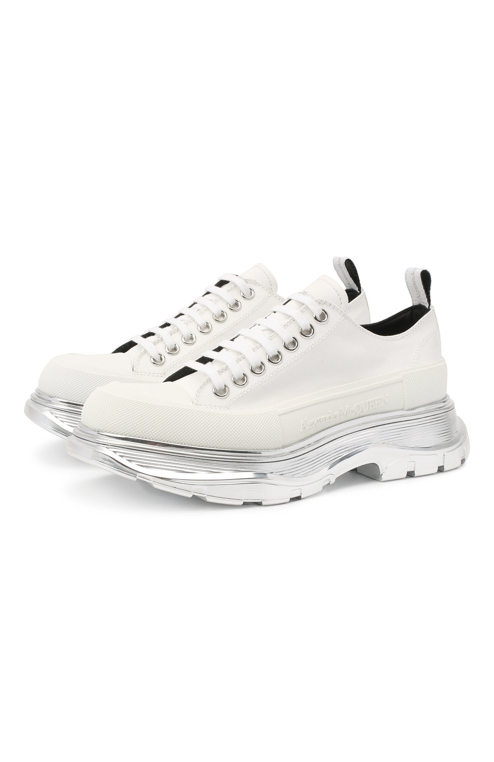 Текстильные кроссовки ALEXANDER MCQUEEN, арт. 633903/W4L3F, фото 1