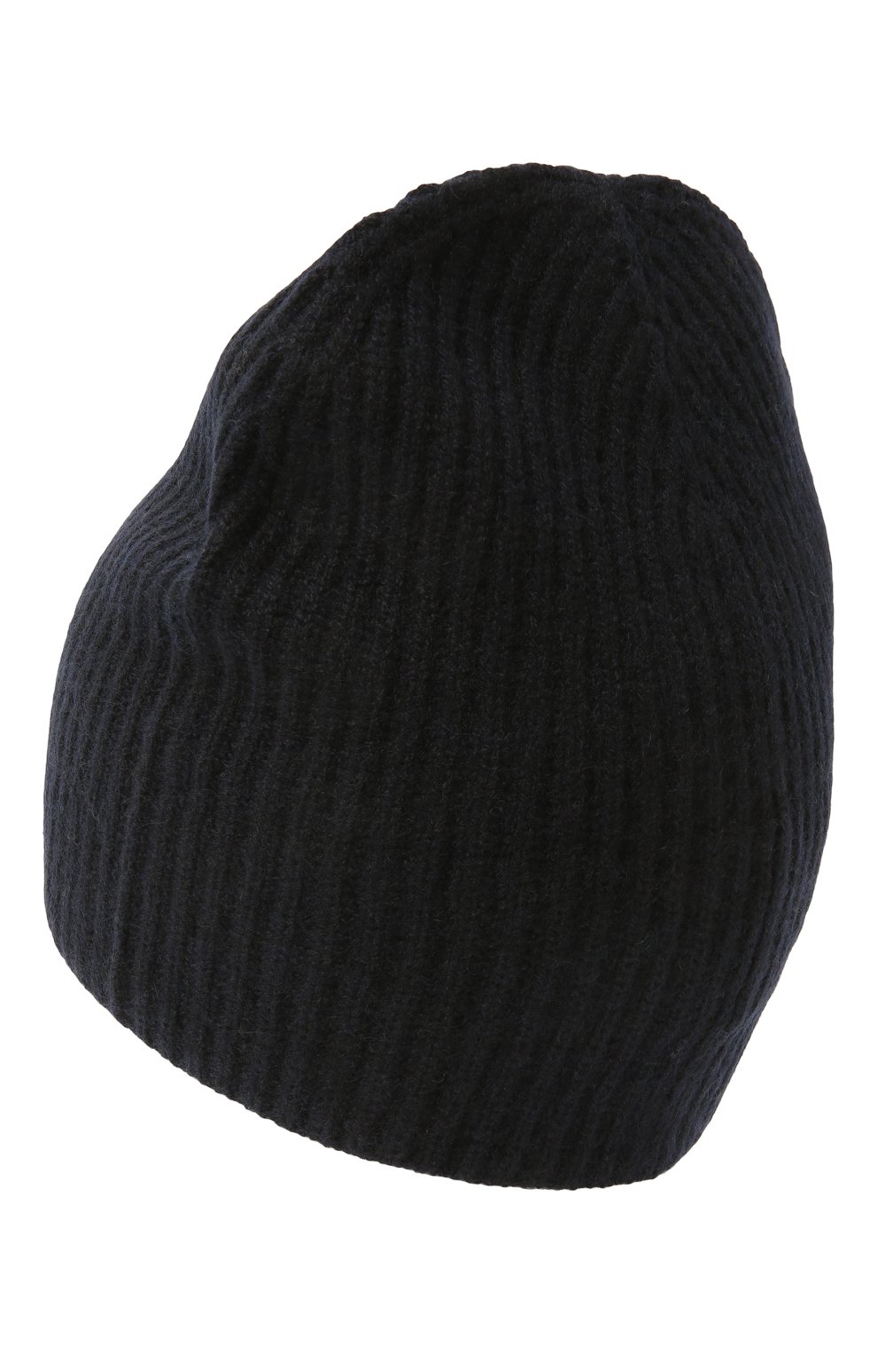 Кашемировая шапка ALLUDE темно-синего цвета по цене 10400 руб., арт. 225/30026, фото 2 Кашемировая шапка ALLUDE, арт. 225/30026, фото 2