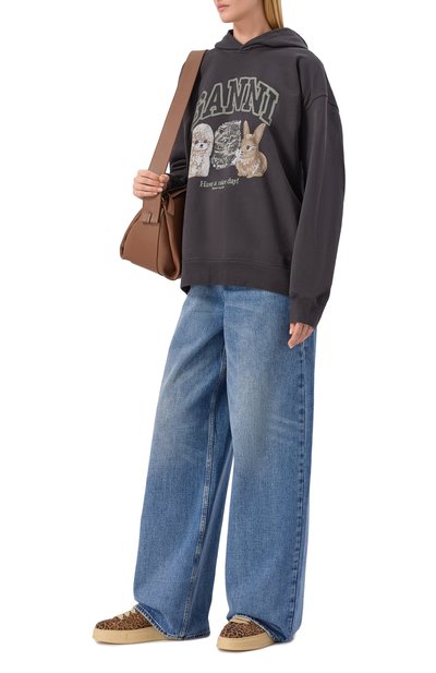 Замшевые кеды giuly lace up AGL, арт. D946001PG/KA236, фото 3