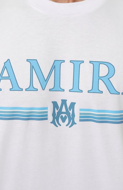 Хлопковая футболка AMIRI, арт. PS24MJL007, фото 5