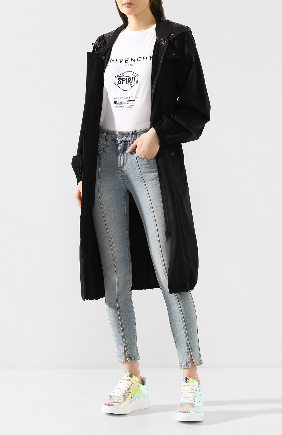 Плащ с капюшоном GIVENCHY, арт. BW009212J3, фото 2