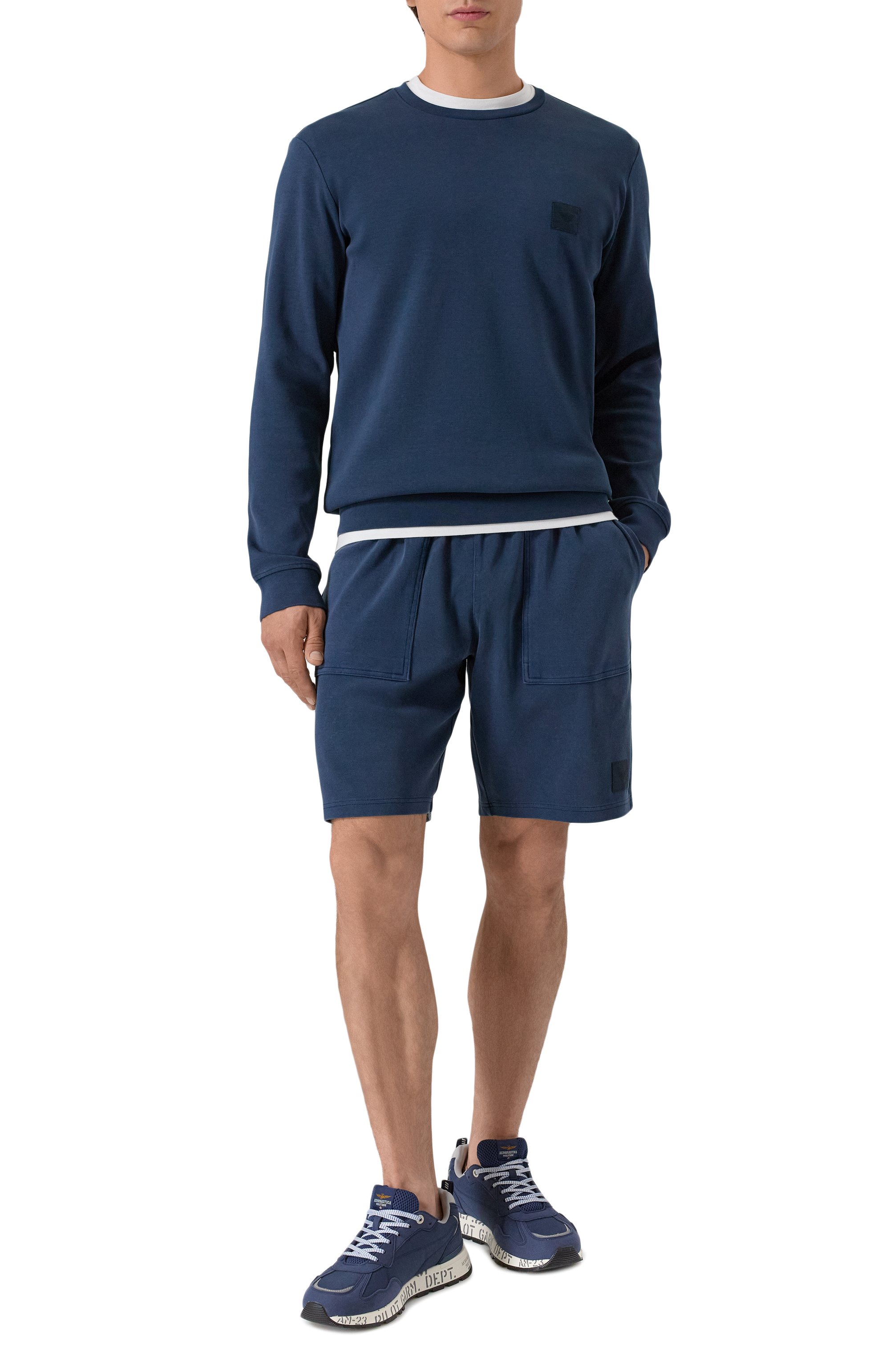 Хлопковый свитшот EMPORIO ARMANI, арт. EM000522/AF10786, фото 2