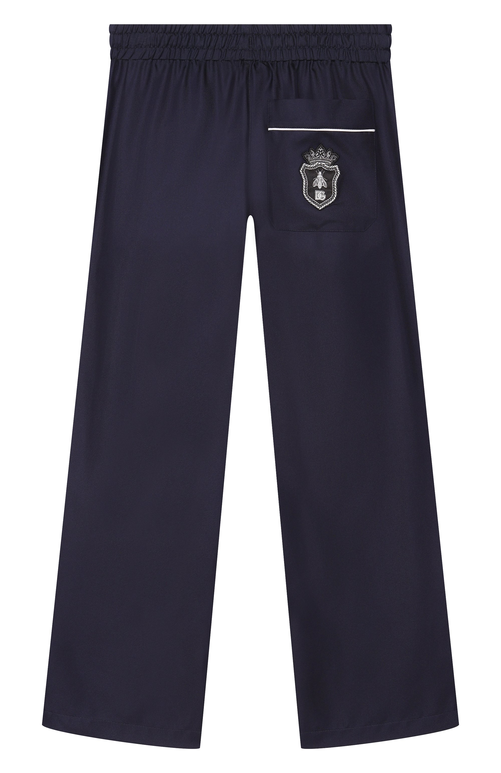 Шелковые брюки DOLCE & GABBANA, арт. L44P25/FU1FZ, фото 2