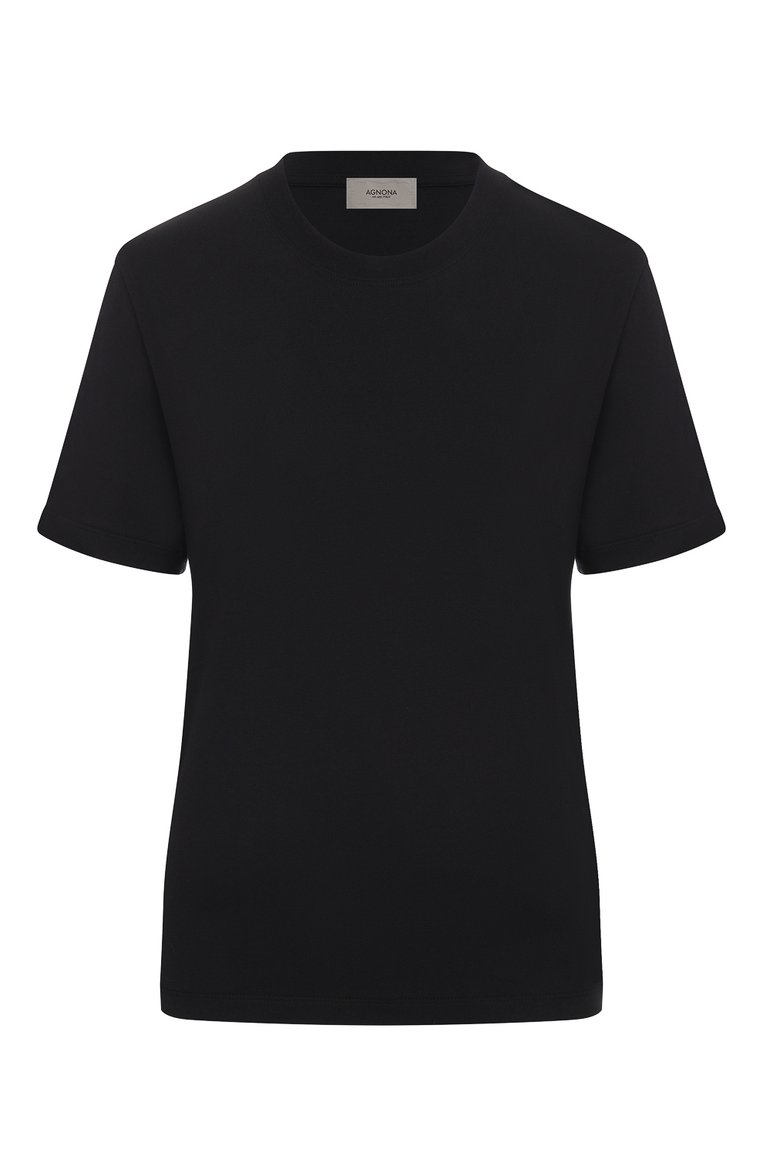 Хлопковая футболка AGNONA, арт. TT1008S/Y2076, фото 1