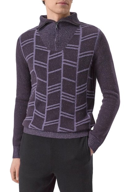 Свитер из кашемира и шерсти ZILLI, арт. KSHZ01M0280VTIL00/64, фото 3