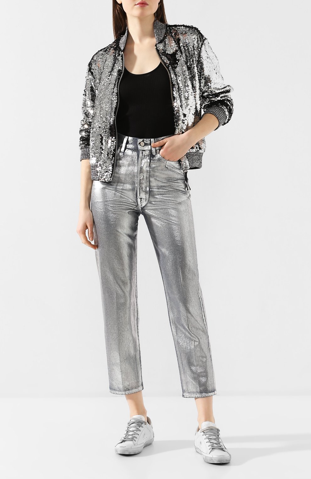 Бомбер с пайетками GOLDEN GOOSE DELUXE BRAND, арт. G36WP069.A1, фото 2