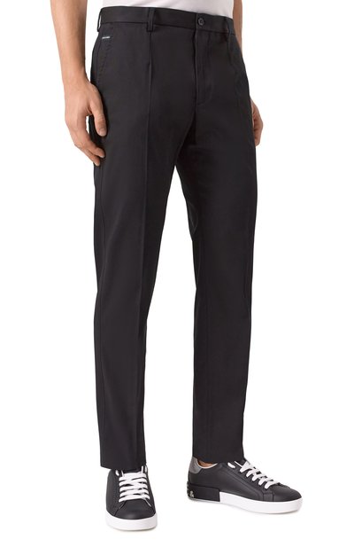 Хлопковые брюки DOLCE & GABBANA, арт. GVB6ET/FUFMJ, фото 3