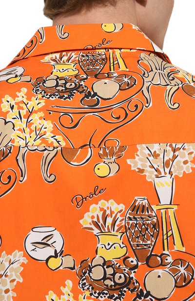 Хлопковая рубашка DROLE DE MONSIEUR, арт. D-SH170-C0128-0R, фото 5